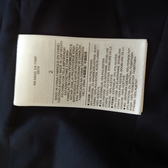 Banana Republic Pinstripe Blazer/Suit Jacket - Picture 5 of 6